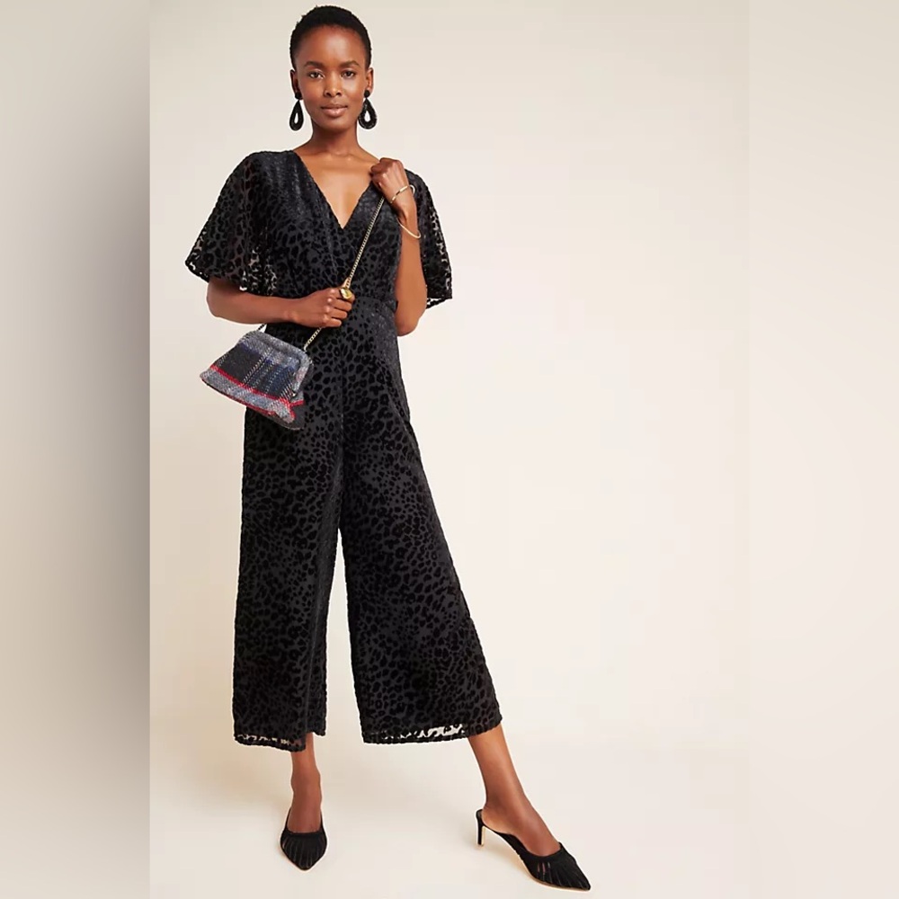 Anthropologie Greylin‎ Cerise jumpsuit XS